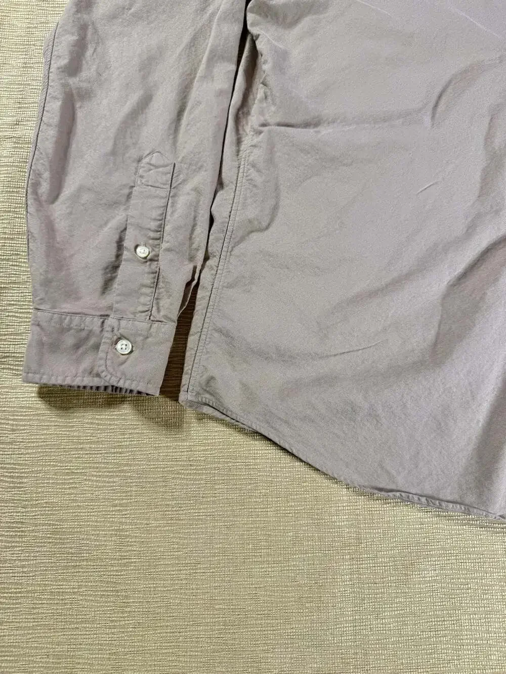 Polo Ralph Lauren Mens L Classic Fit Button Down Shirt Taupe Gray Cotton Pony